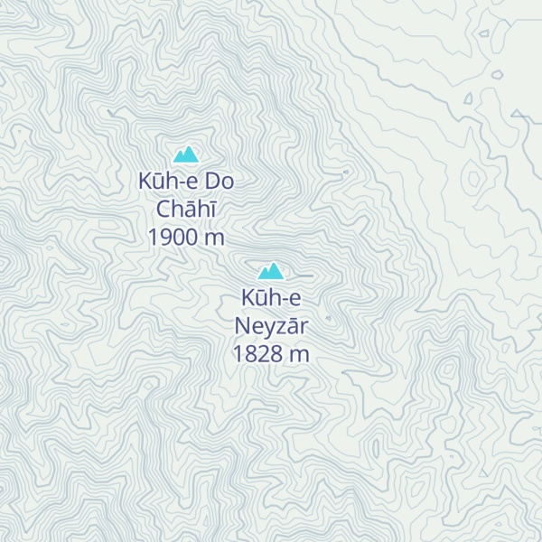Map of Kūh-e Neyzār