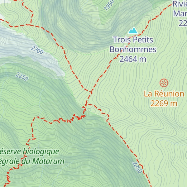Map of Refuge de la Caverne Dufour