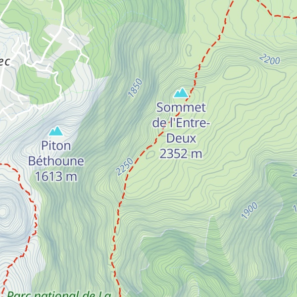 Map of Rond des Chevrons