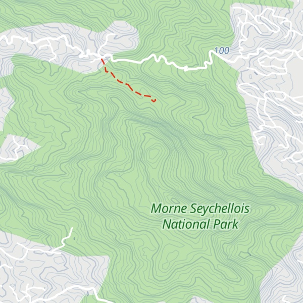 Map of Montagne Brulée