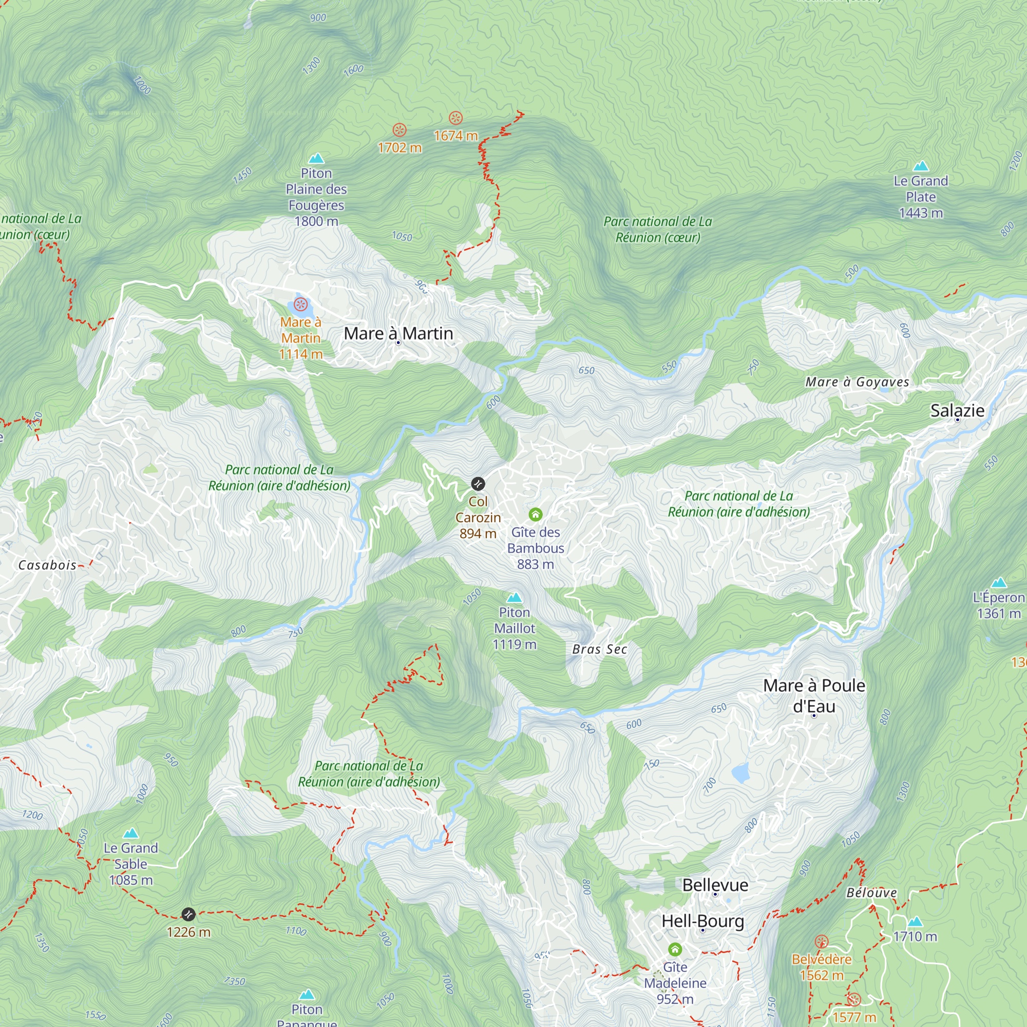 Gîte de la Colline map
