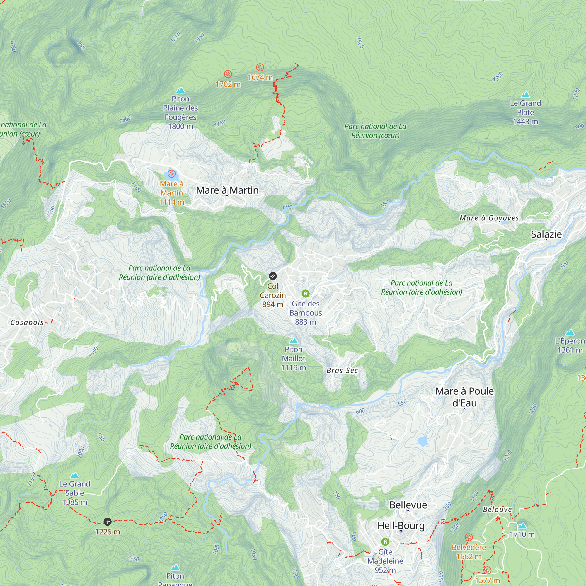 Gîte de la Colline map