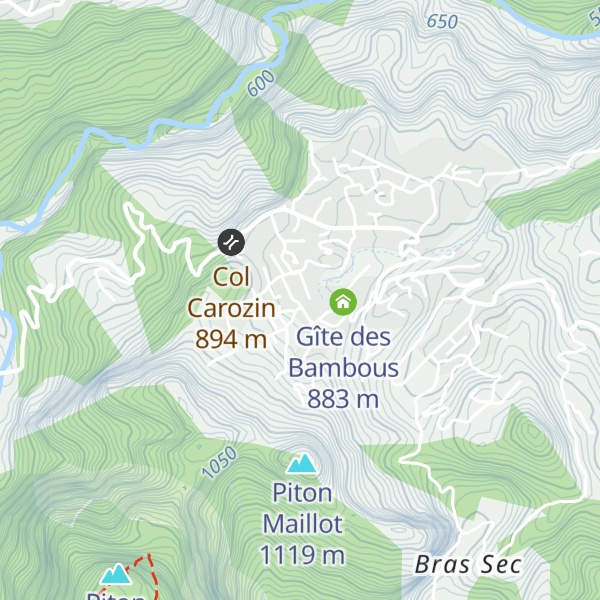 Map of Gîte de la Colline