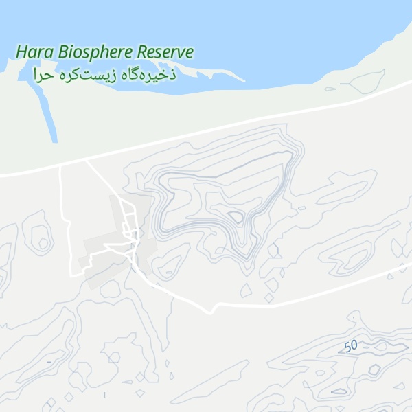 Map of Kūh-e Nashīdā