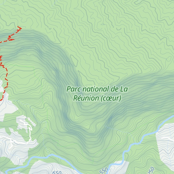 Map of Piton Bémassoune
