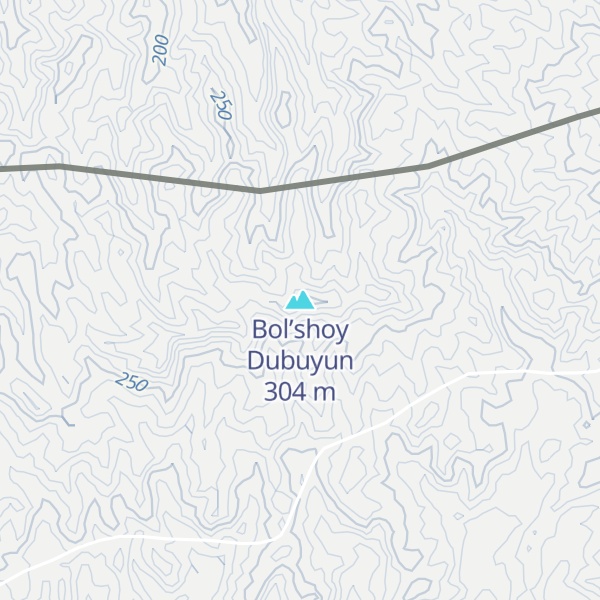 Map of Bol’shoy Dubuyun