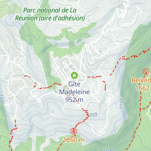 Map of Gîte Parisot