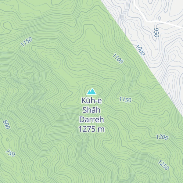 Map of Kūh-e Shāh Darreh