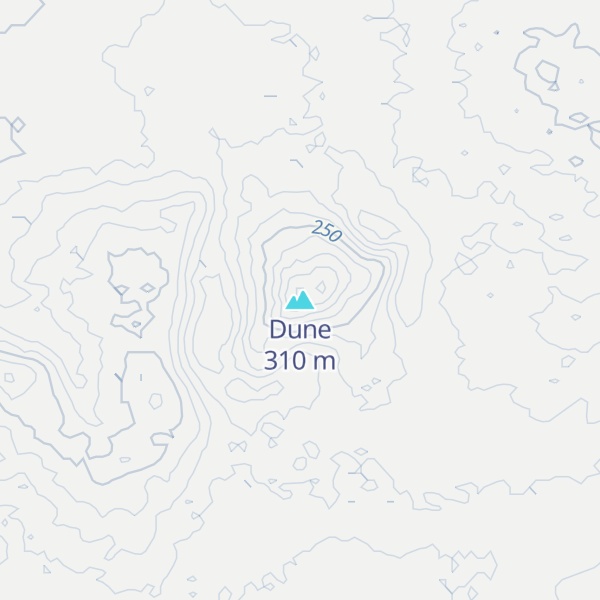 Map of Dune