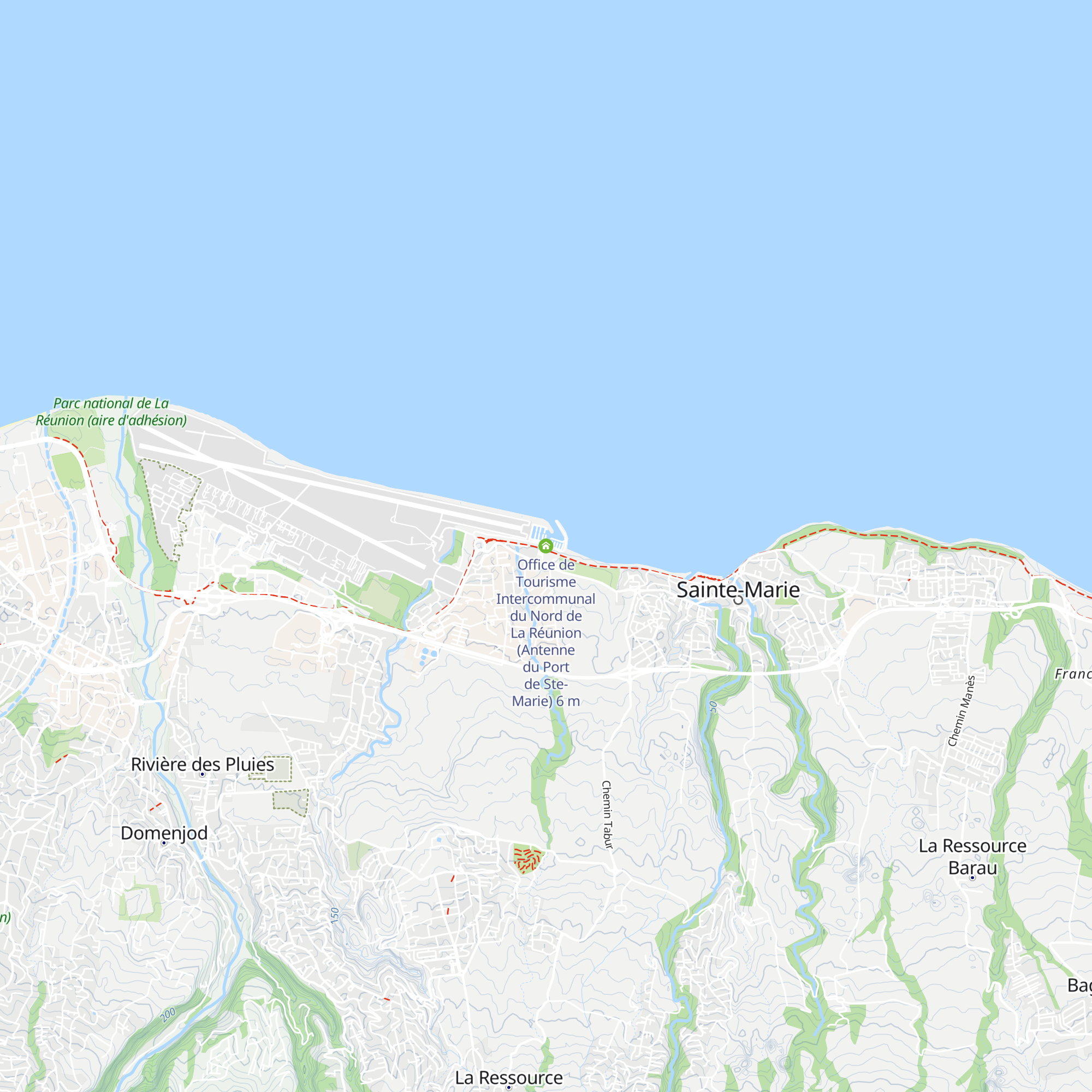 Office de Tourisme Intercommunal du Nord de La Réunion (Antenne du Port de Ste-Marie) map