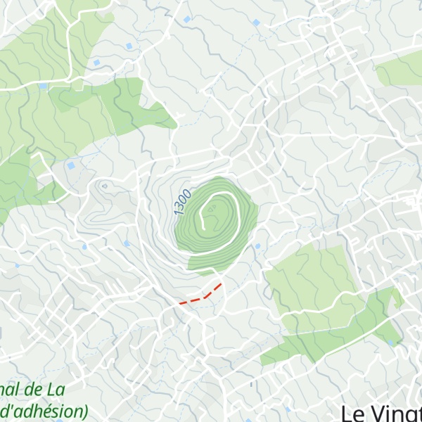 Map of Piton Hyacinthe