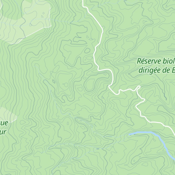 Map of Piton des Trois Mares