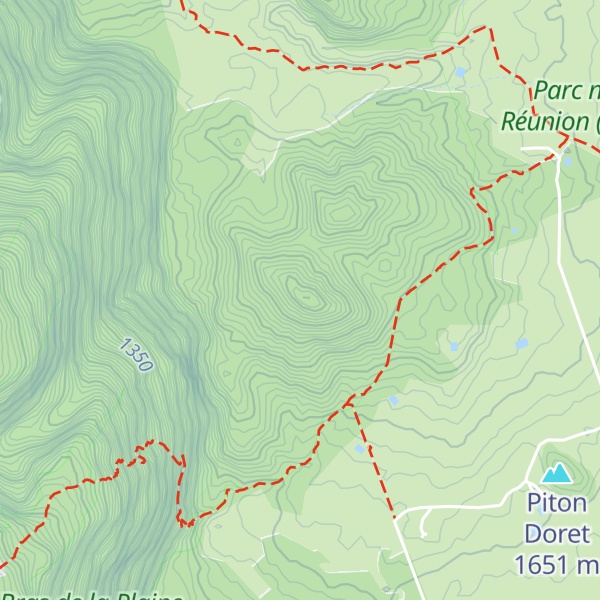 Map of Piton Bleu