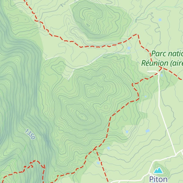 Map of Piton Lepervanche