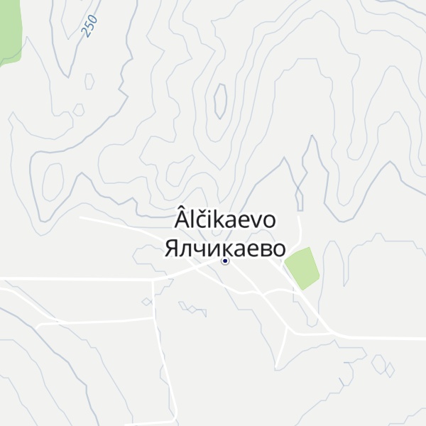 Map of Kizil-tau