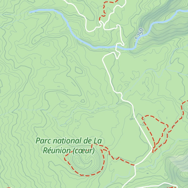 Map of Piton Rivière des Marsouins