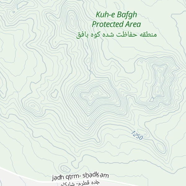 Map of Kūh-e Zāghīhā