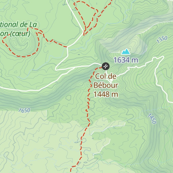 Map of Piton de la Plaine des Cafres