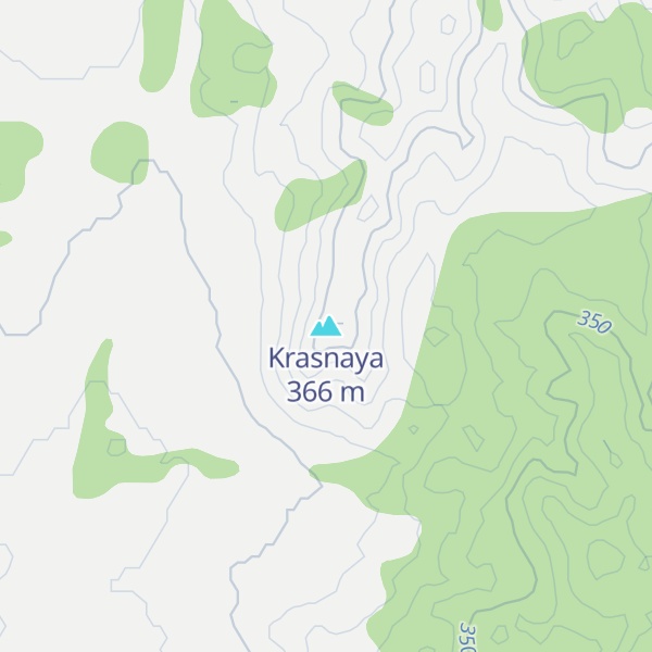 Map of Krasnaya