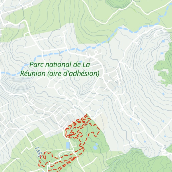 Map of Piton Goyave