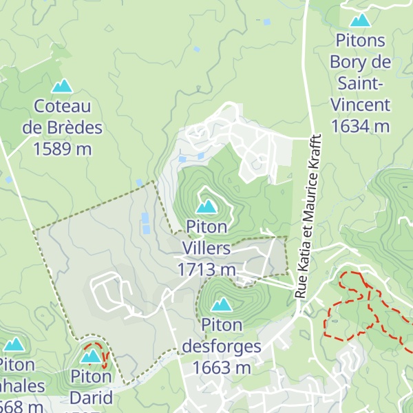 Map of Piton Villers