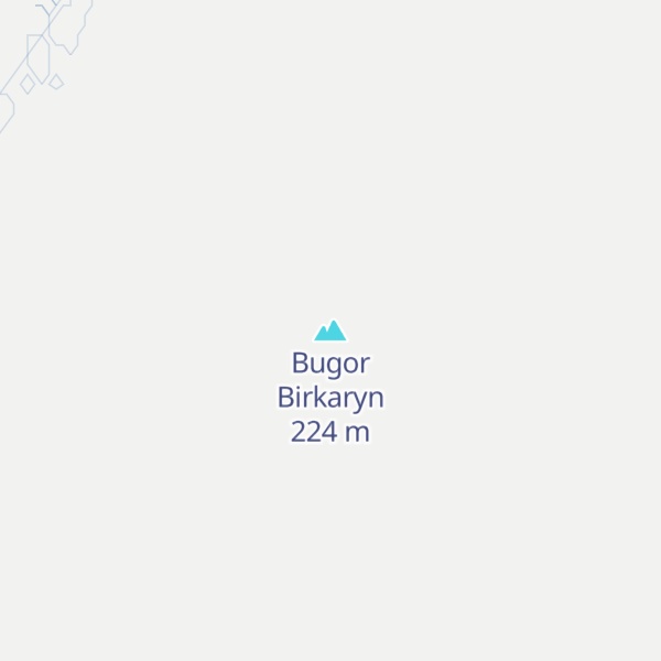 Map of Bugor Birkaryn