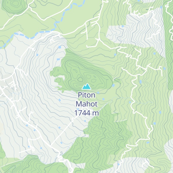 Map of Piton Mahot