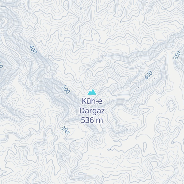 Map of Kūh-e Dargaz
