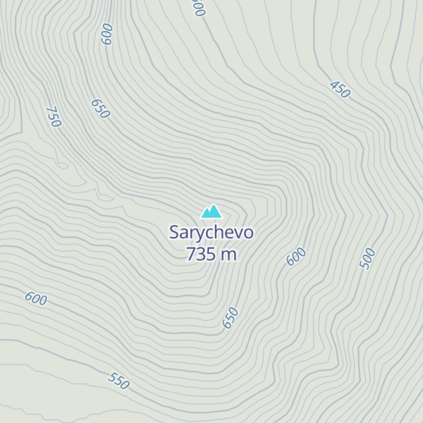 Map of Sarychevo