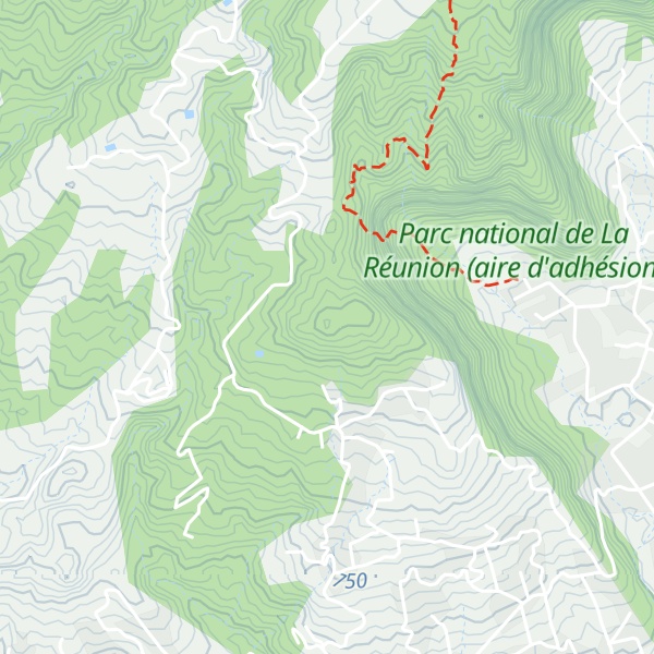 Map of Piton de la Ligne des Mille