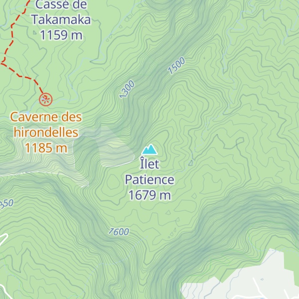 Map of Îlet Patience