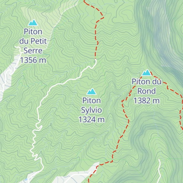 Map of Piton Sylvio