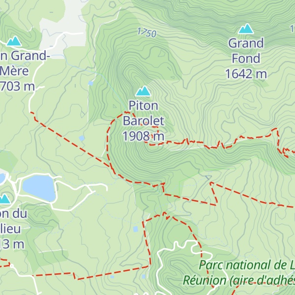 Map of Piton Rouge