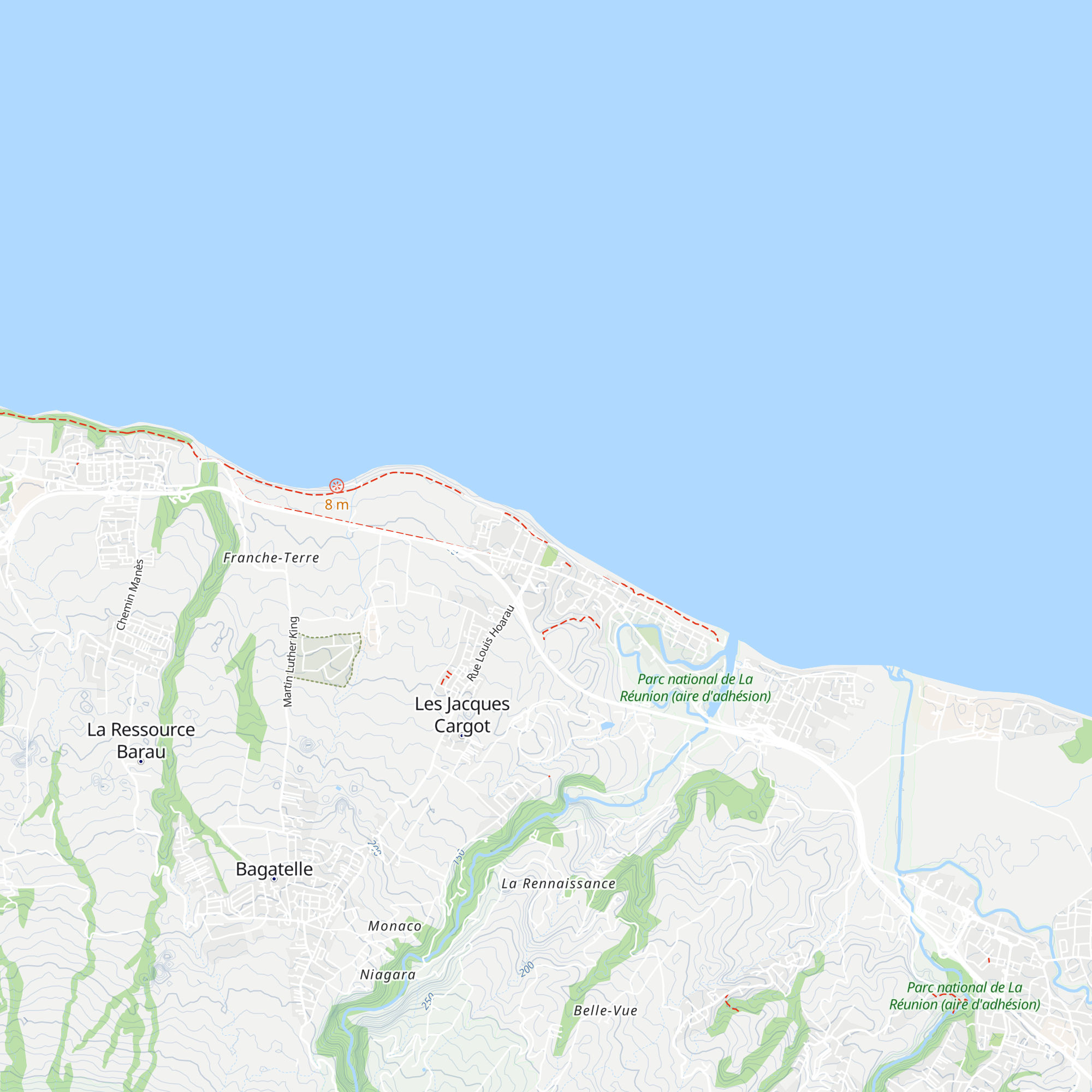 Office de Tourisme Intercommunal du Nord de La Réunion (Antenne du Phare) map