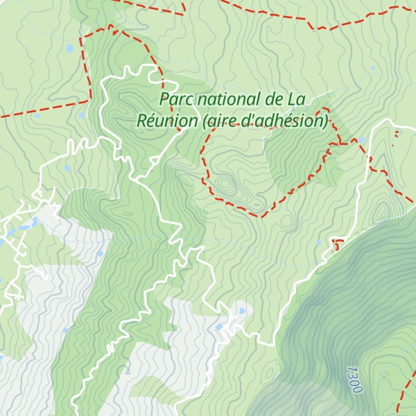 Map of Trou Blanc
