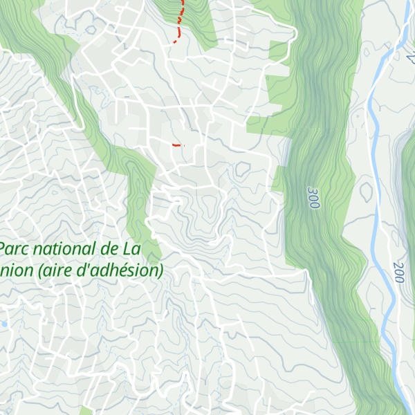 Map of Piton Rouge