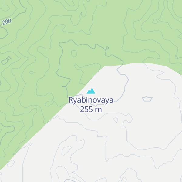 Map of Ryabinovaya