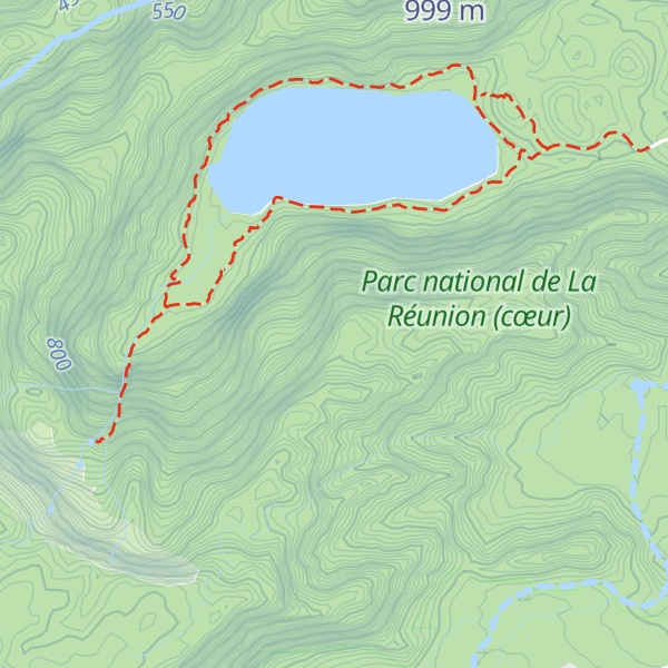 Map of Mornes de l'Étang