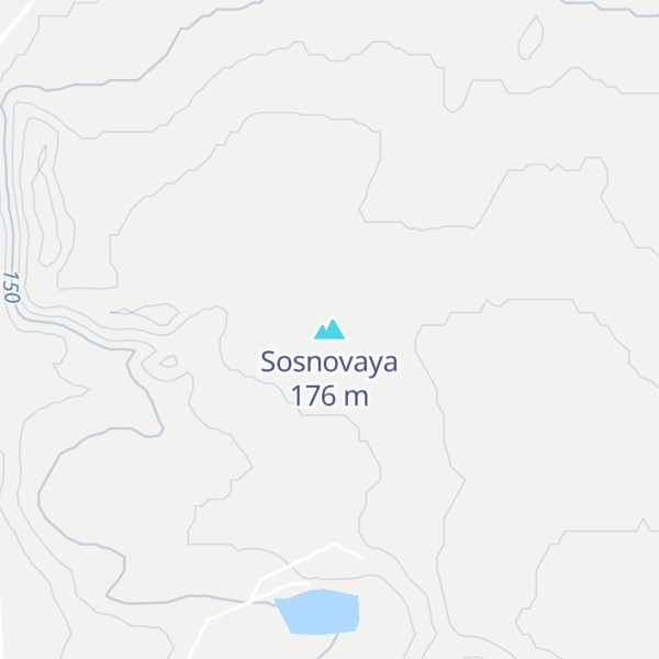 Map of Sosnovaya