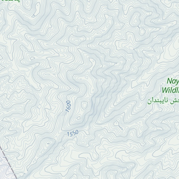 Map of Kūh-e Bar Sorkh