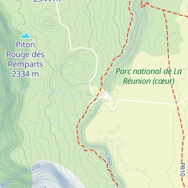 Map of Piton du Cassé de Langevin