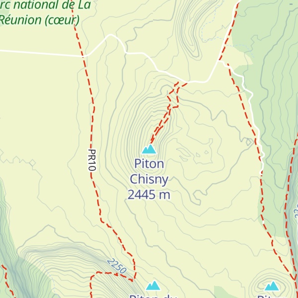 Map of Piton Chisny