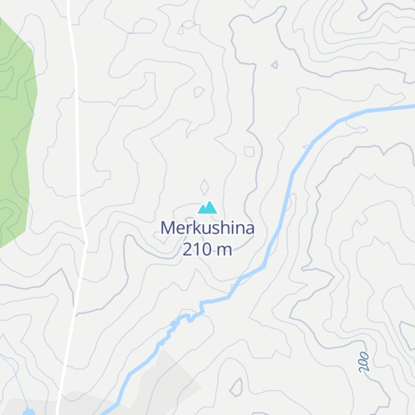 Map of Merkushina