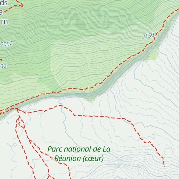 Map of Piton Partage