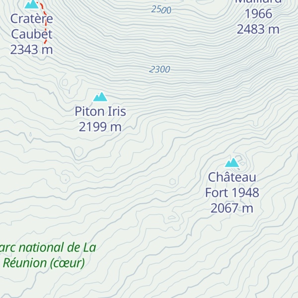 Map of Piton Delmond