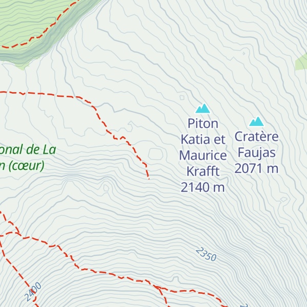 Map of Piton Kapor