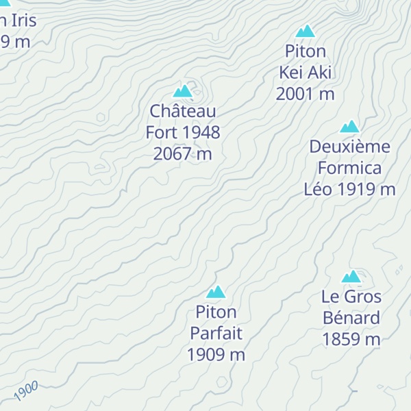 Map of Piton Timize