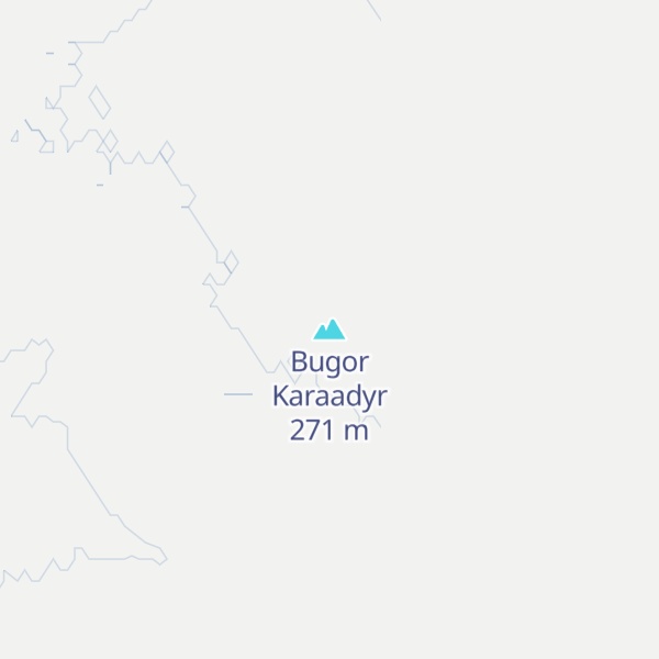 Map of Bugor Karaadyr