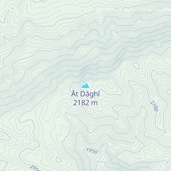 Map of Āt Dāghī