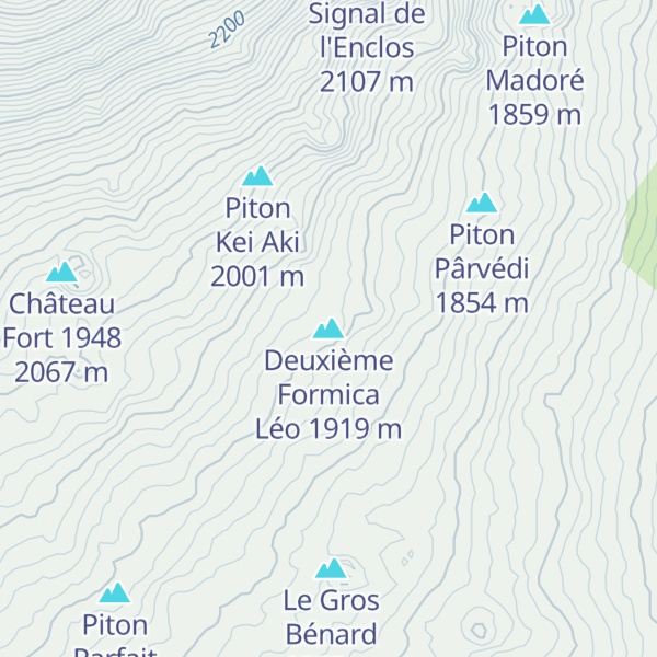 Map of Deuxième Formica Léo